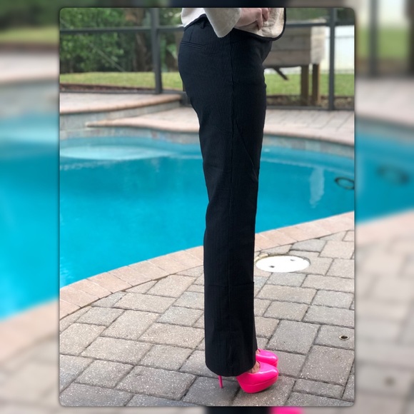 ⚠️ 1 LEFT! Pinstripe Career Work Pants - Picture 6 of 8